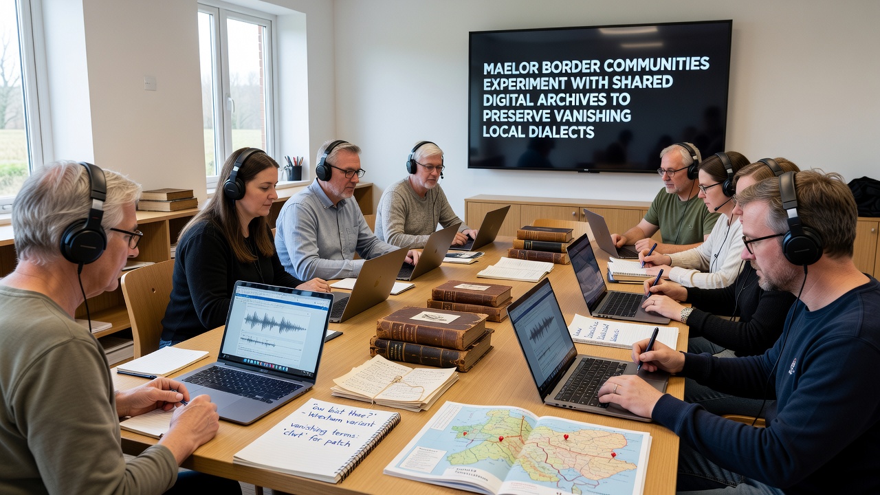 Border Communities Launch Shared Digital Archives to Safeguard Maelor Dialects